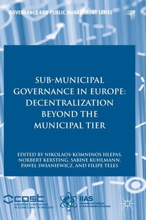 Couverture_Sub-municipal Governance In Europe