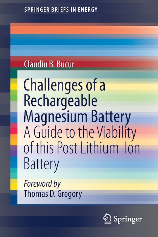 Couverture_Challenges Of A Rechargeable Magnesium Battery