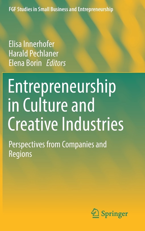 Couverture_Entrepreneurship In Culture And Creative Industries