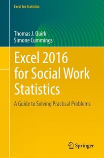 Couverture_Excel 2016 For Social Work Statistics