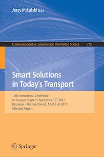 Front cover_Smart Solutions in Today's Transport