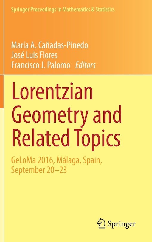 Front cover_Lorentzian Geometry And Related Topics