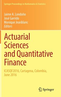 Front cover_Actuarial Sciences And Quantitative Finance