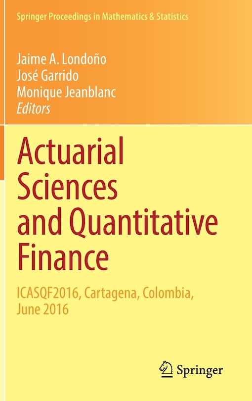 Front cover_Actuarial Sciences And Quantitative Finance