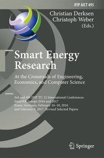 Front cover_Smart Energy Research. At the Crossroads of Engineering, Economics, and Computer Science