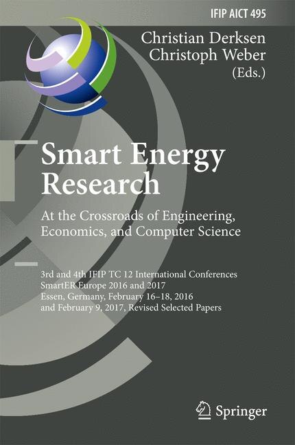 Front cover_Smart Energy Research. At the Crossroads of Engineering, Economics, and Computer Science
