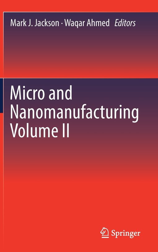 Couverture_Micro And Nanomanufacturing Volume Ii