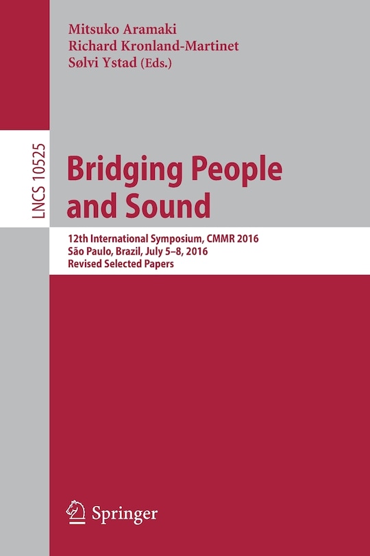 Front cover_Bridging People And Sound