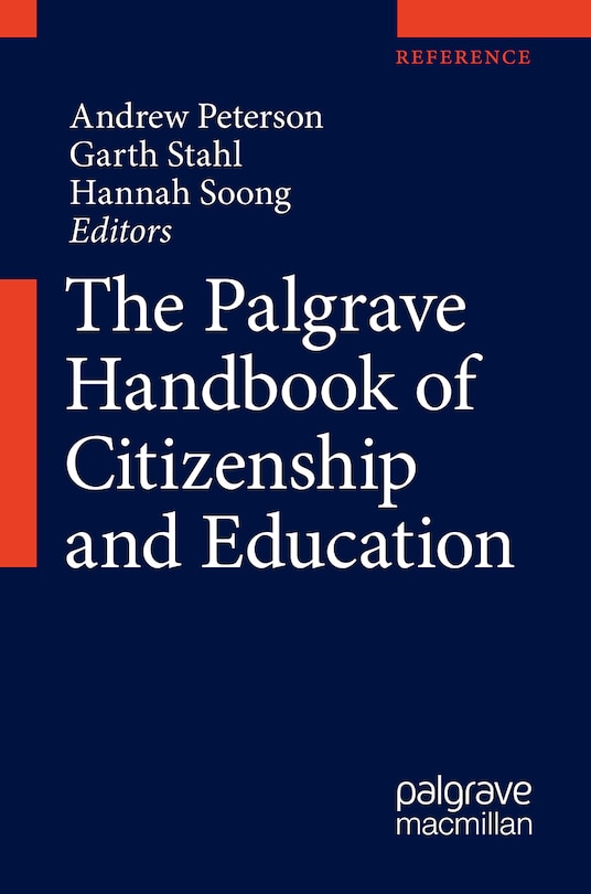 Front cover_The Palgrave Handbook Of Citizenship And Education