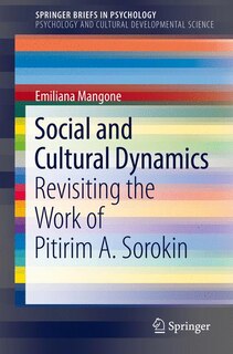 Front cover_Social And Cultural Dynamics