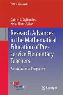 Couverture_Research Advances In The Mathematical Education Of Pre-service Elementary Teachers