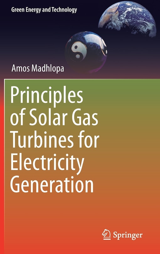 Front cover_Principles Of Solar Gas Turbines For Electricity Generation