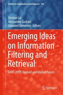 Front cover_Emerging Ideas On Information Filtering And Retrieval