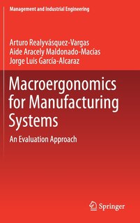 Couverture_Macroergonomics For Manufacturing Systems