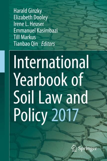 Couverture_International Yearbook Of Soil Law And Policy 2017