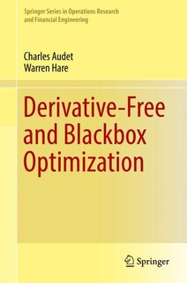 Front cover_Derivative-free And Blackbox Optimization