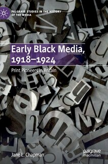 Front cover_Early Black Media, 1918-1924