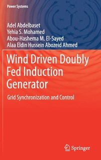 Couverture_Wind Driven Doubly Fed Induction Generator