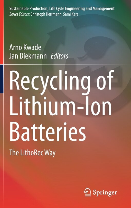Front cover_Recycling Of Lithium-ion Batteries