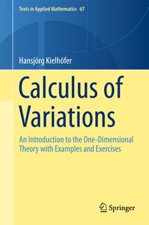 Couverture_Calculus Of Variations