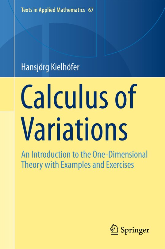 Couverture_Calculus Of Variations