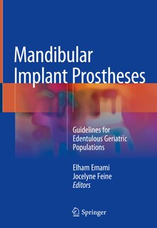 Couverture_Mandibular Implant Prostheses