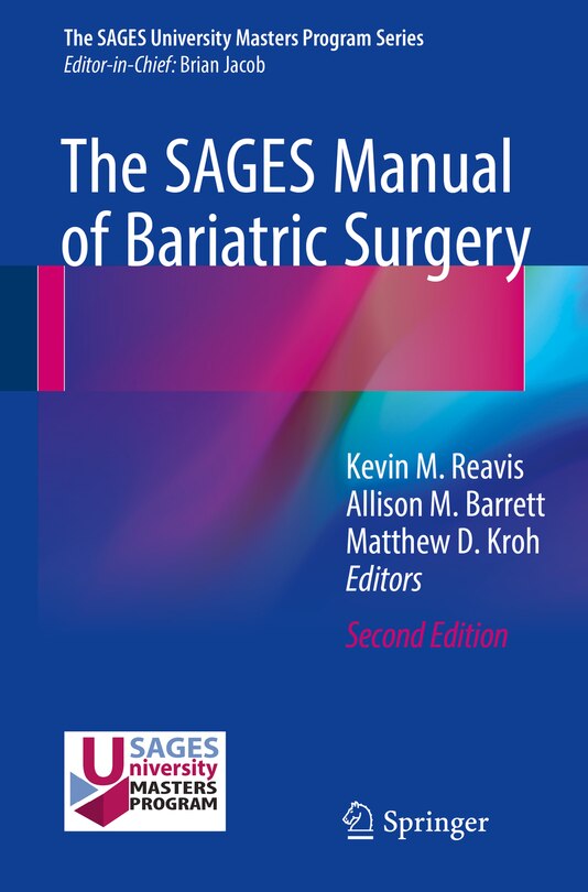 Front cover_The Sages Manual Of Bariatric Surgery