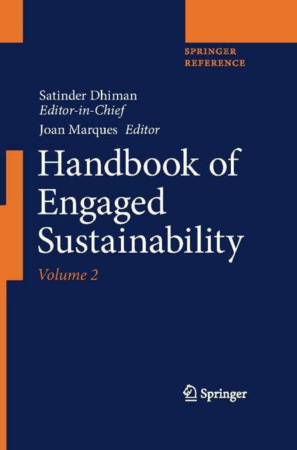Couverture_Handbook Of Engaged Sustainability