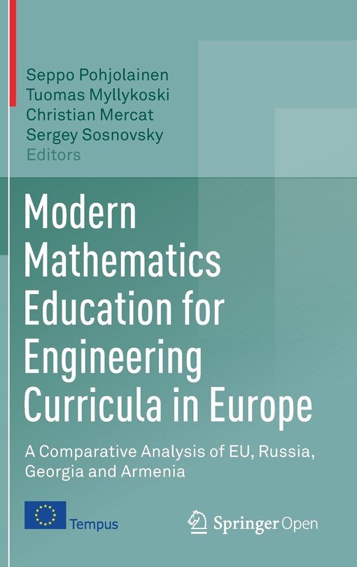 Front cover_Modern Mathematics Education For Engineering Curricula In Europe