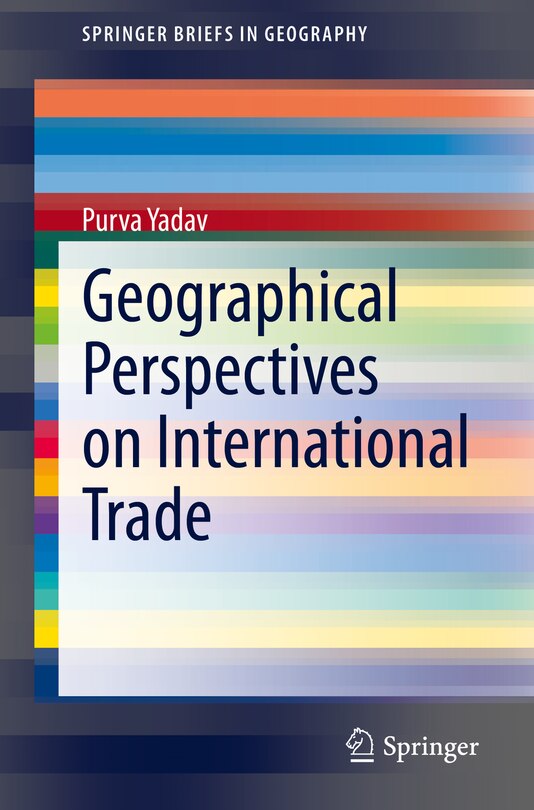 Couverture_Geographical Perspectives On International Trade