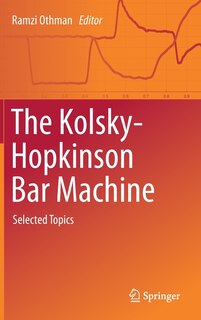 Front cover_The Kolsky-hopkinson Bar Machine