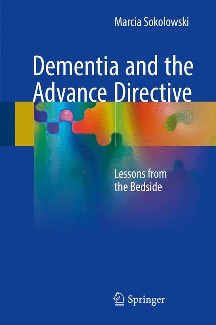 Couverture_Dementia And The Advance Directive