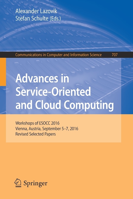 Couverture_Advances In Service-oriented And Cloud Computing