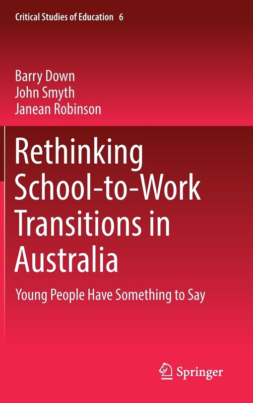 Couverture_Rethinking School-to-work Transitions In Australia