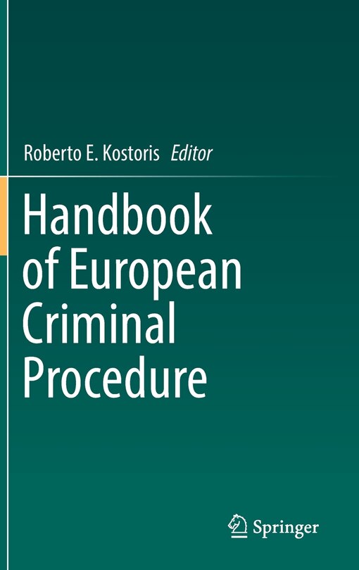 Front cover_Handbook Of European Criminal Procedure