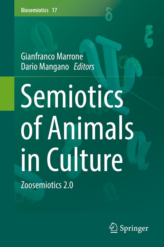 Front cover_Semiotics Of Animals In Culture