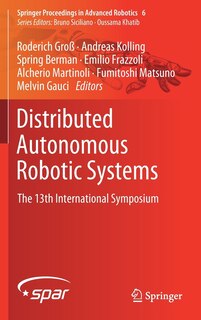 Front cover_Distributed Autonomous Robotic Systems