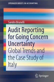 Front cover_Audit Reporting For Going Concern Uncertainty