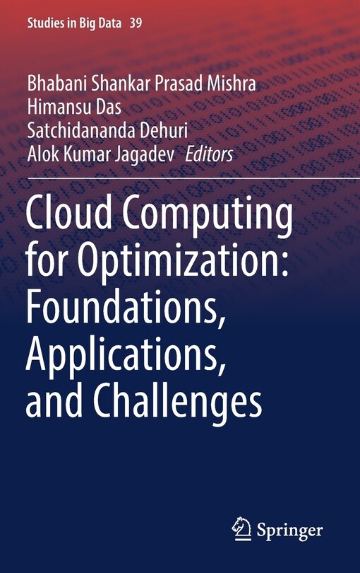 Front cover_Cloud Computing For Optimization