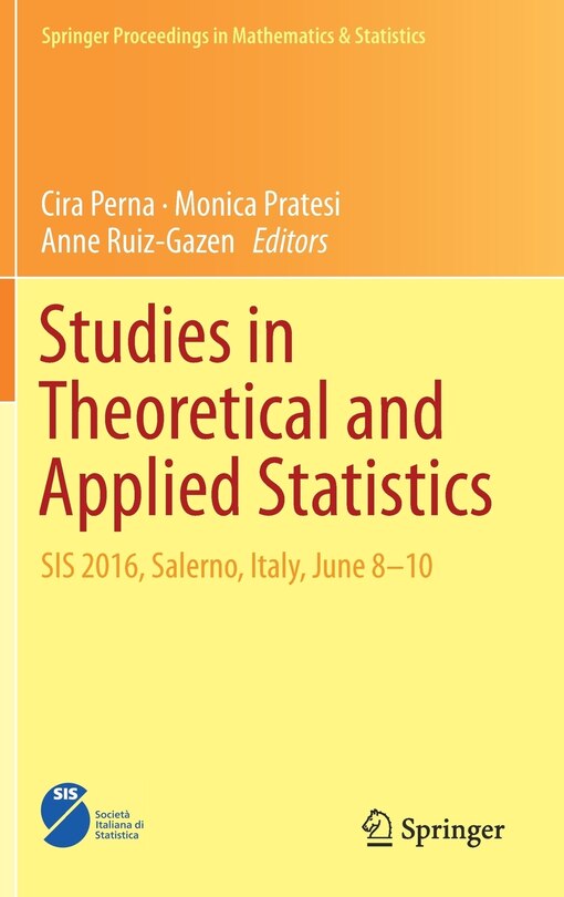 Front cover_Studies In Theoretical And Applied Statistics