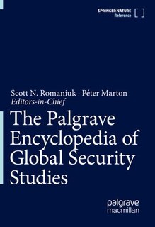 Couverture_The Palgrave Encyclopedia Of Global Security Studies