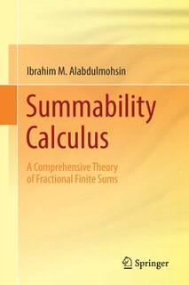Front cover_Summability Calculus