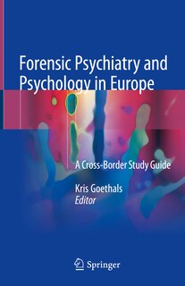 Couverture_Forensic Psychiatry And Psychology In Europe
