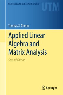 Couverture_Applied Linear Algebra And Matrix Analysis