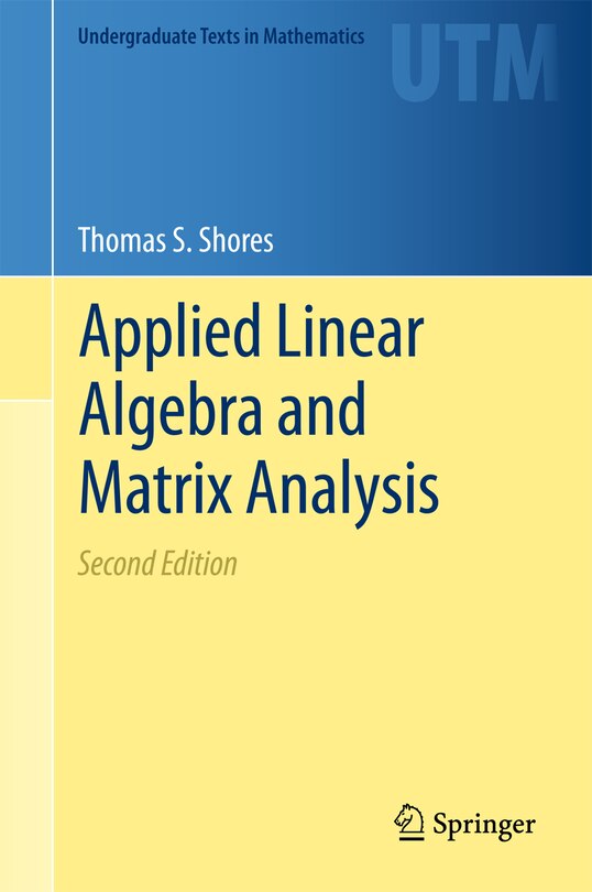 Couverture_Applied Linear Algebra And Matrix Analysis