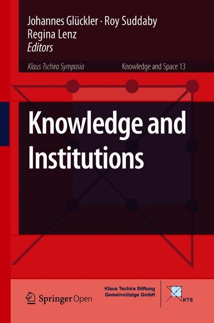 Couverture_Knowledge And Institutions