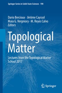 Front cover_Topological Matter