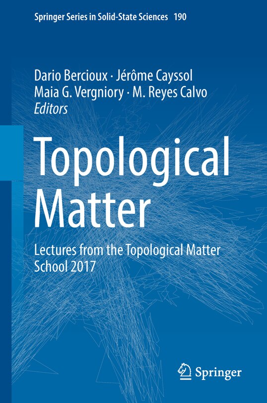 Front cover_Topological Matter