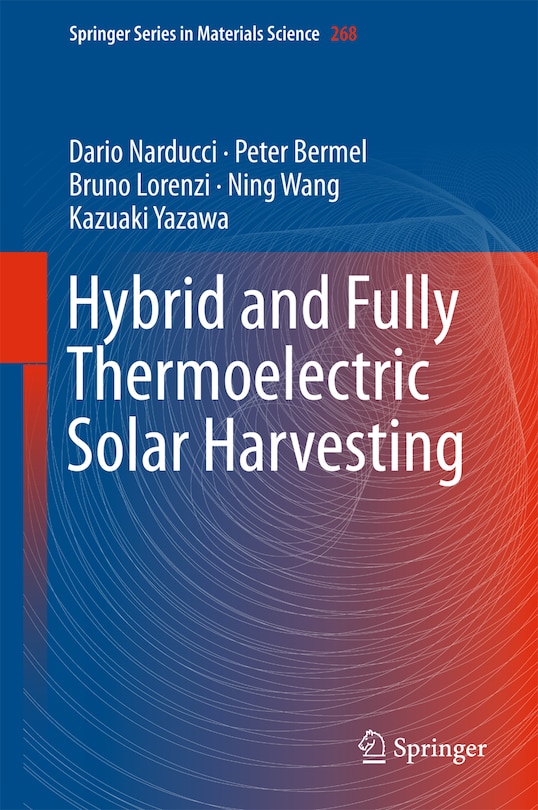 Couverture_Hybrid And Fully Thermoelectric Solar Harvesting