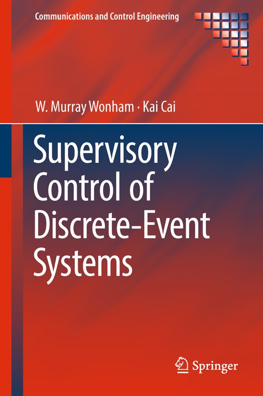 Couverture_Supervisory Control Of Discrete-event Systems
